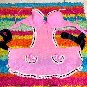 Victoria’s Secret sexy little things pink apron